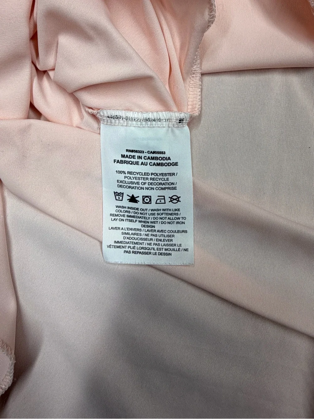 Nike DriFit Pale Pink Racerback Training Tank Top